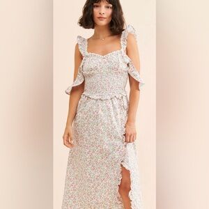 For Love & Lemons Amalfi Midi Dress